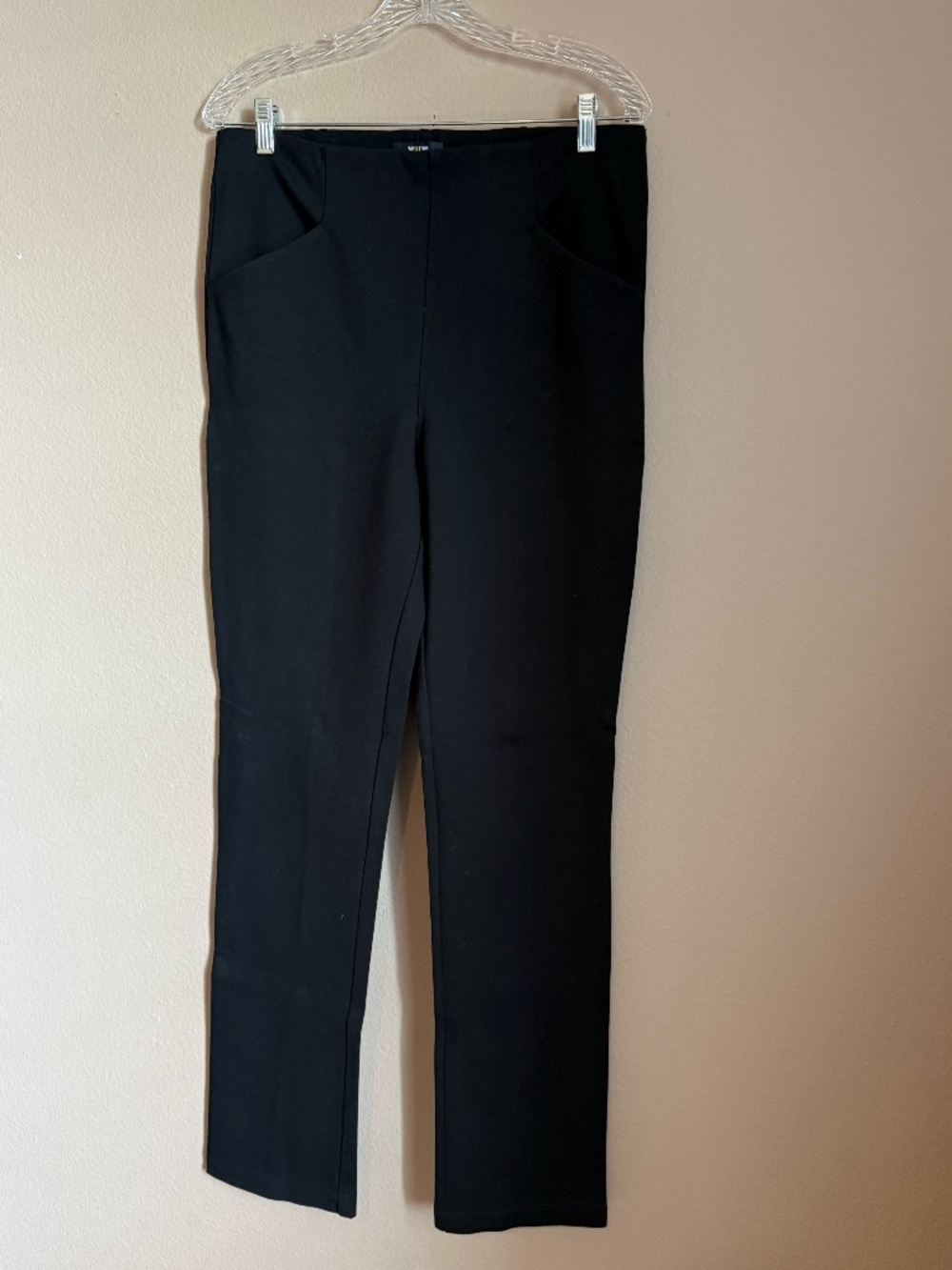 MAEVE, Anthropologie pull on pants in black, size M